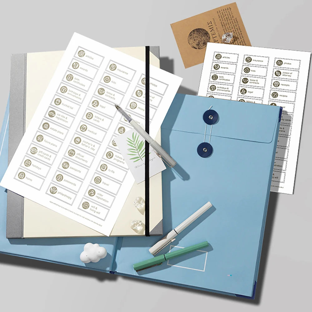 Docunelle™ - Premium Document Organizer Binder